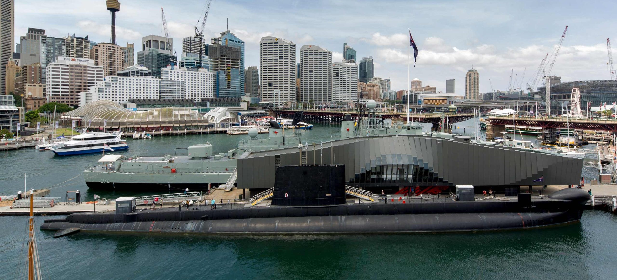 Australian National Maritime Museum Warships Pavilion