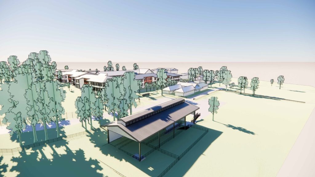 Hurlstone Agricultural High School, render of development