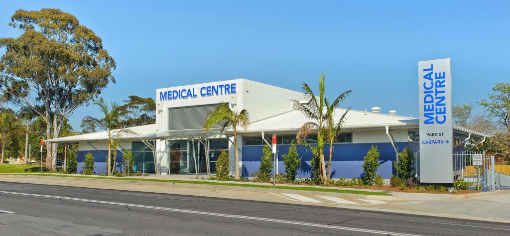 Port Macquarie Medical Centre, street frontage