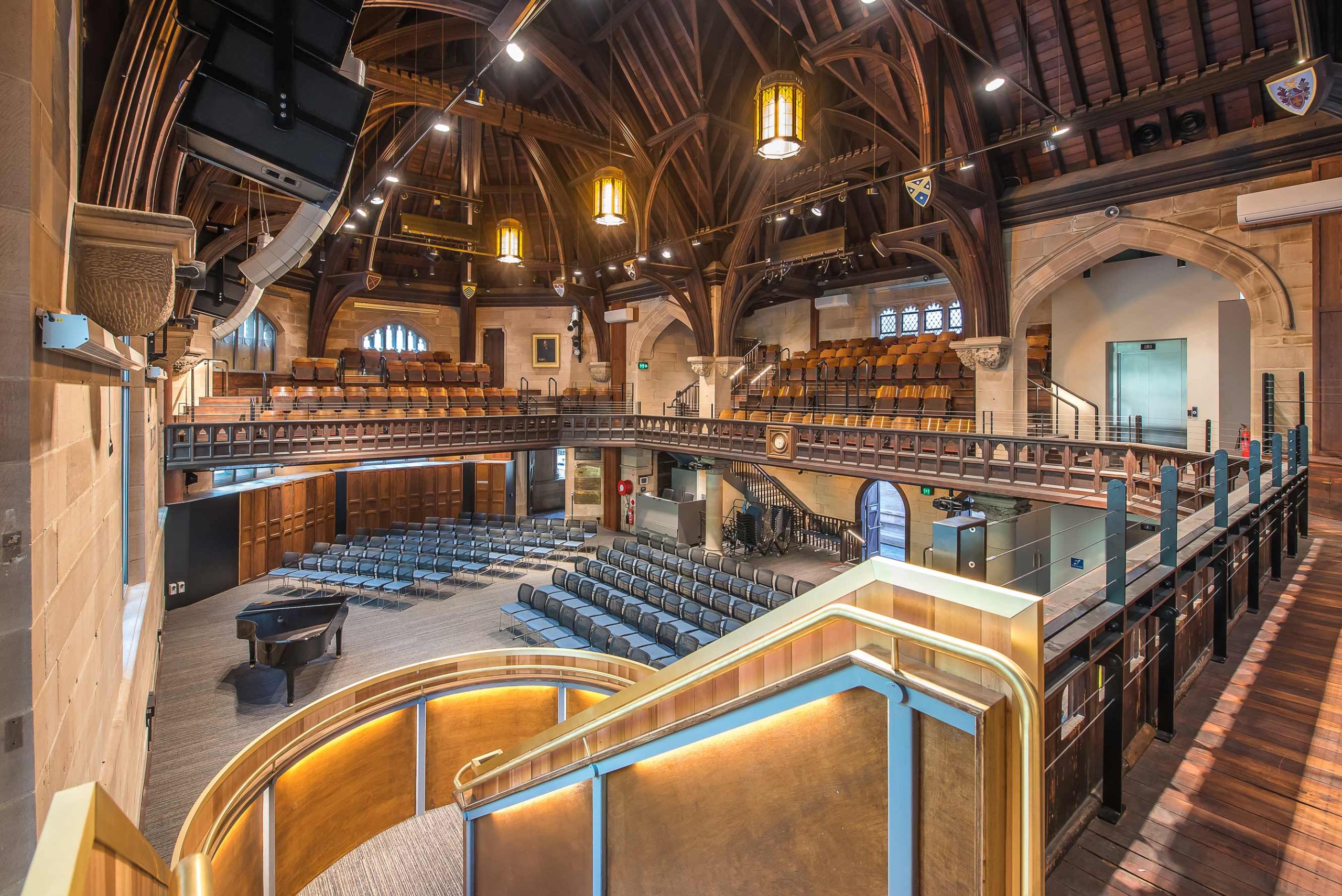 The gothic heritage restoration of Chapter House at St Andrew’s Cathedral School, internal