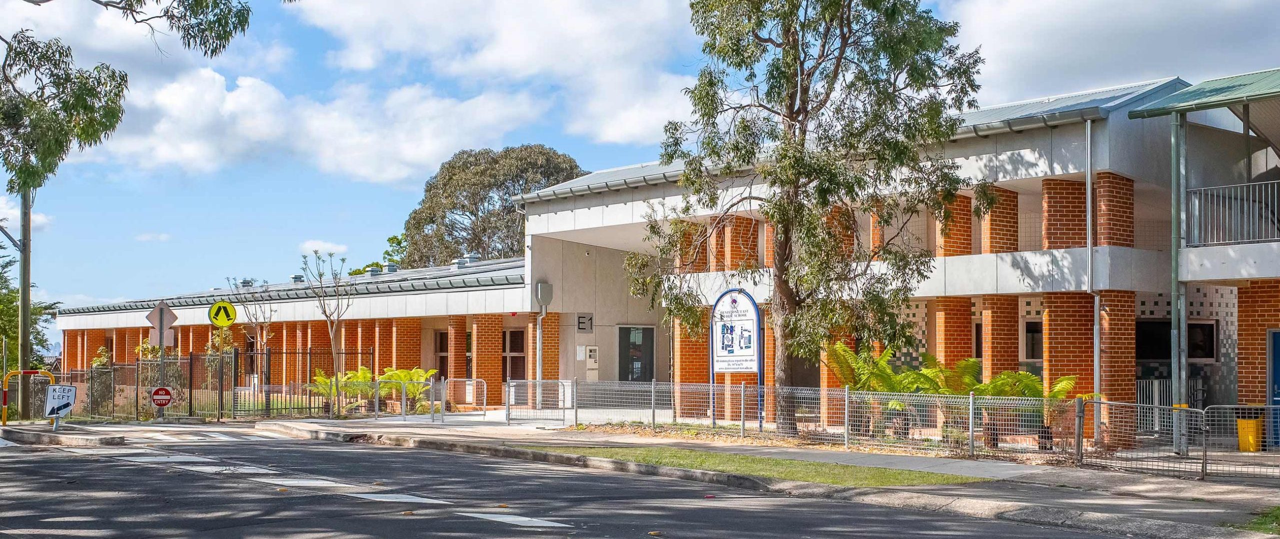 Denistone East Public School. external street view