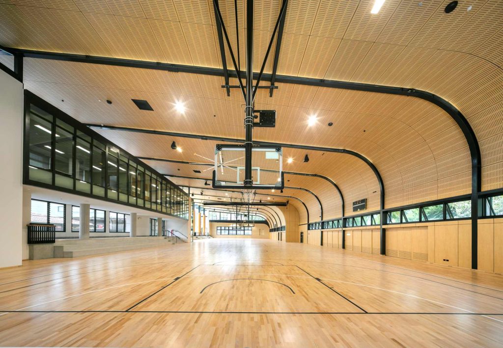 Brigidine College, Sports Precinct Facility, indoor sports court
